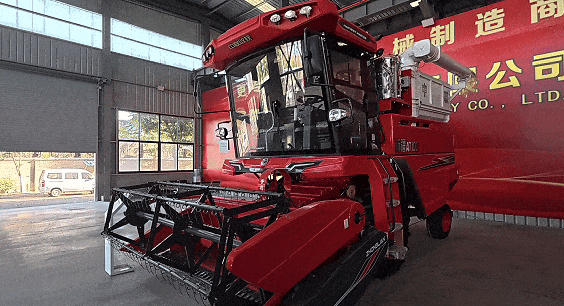 江苏中联收获新疆AT100联合收割机产品技术亮点